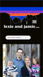 Mobile Screenshot of lexieandjamie.com