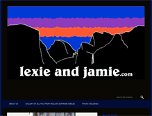 Tablet Screenshot of lexieandjamie.com